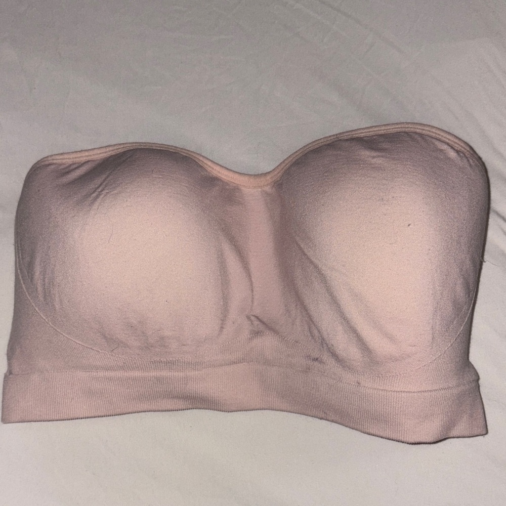 Women's Auden Strapless Bandeau Bra - Pink